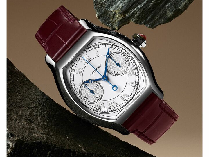 Часы Cartier Privé Tortue Monopusher Chronograph