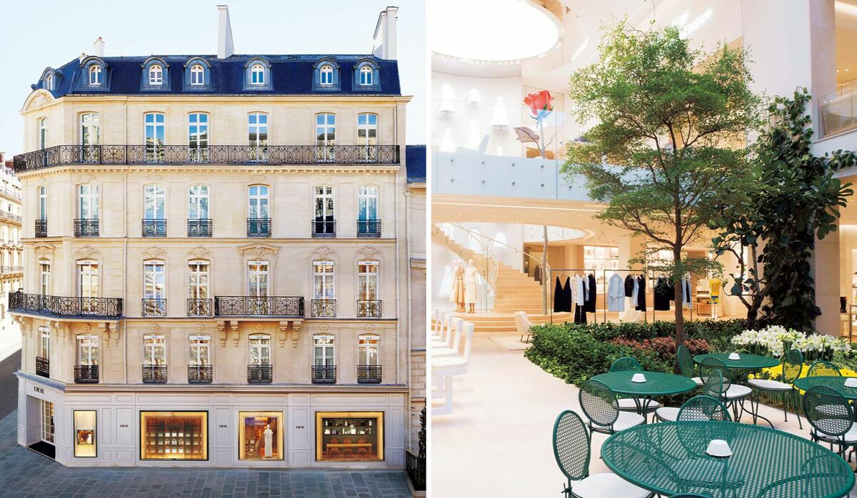 「ディオール」のパリ本店『30 モンテーニュ』が魅力的な複合施設