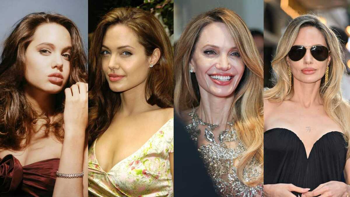 圧巻】アンジェリーナ・ジョリーの美貌遍歴【100枚】｜50代を迎え