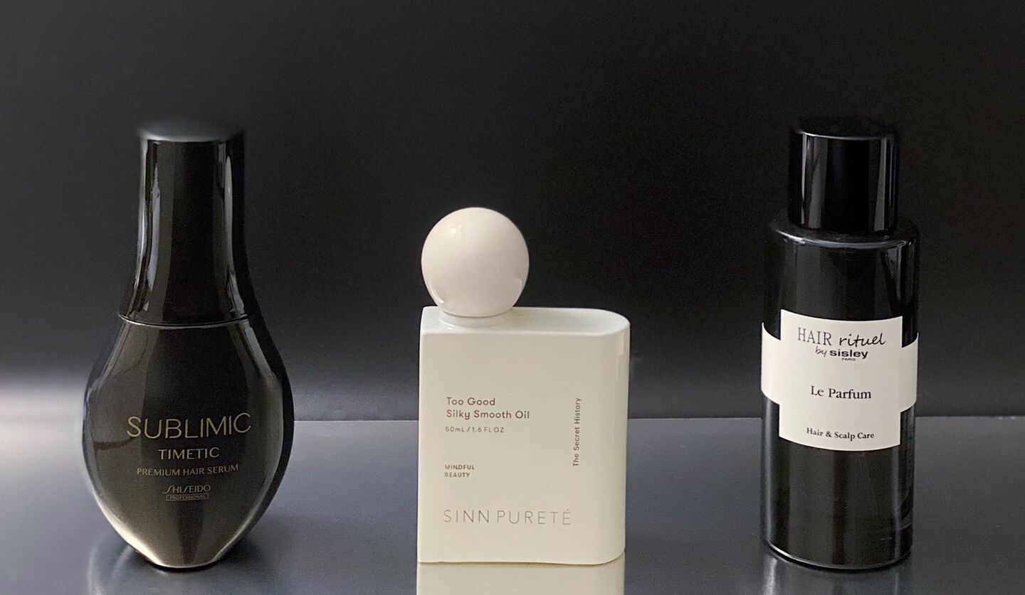 タイムティックのヘアセラム,シン ピュルテ のヘアオイル,シスレーのヘアフレグランス