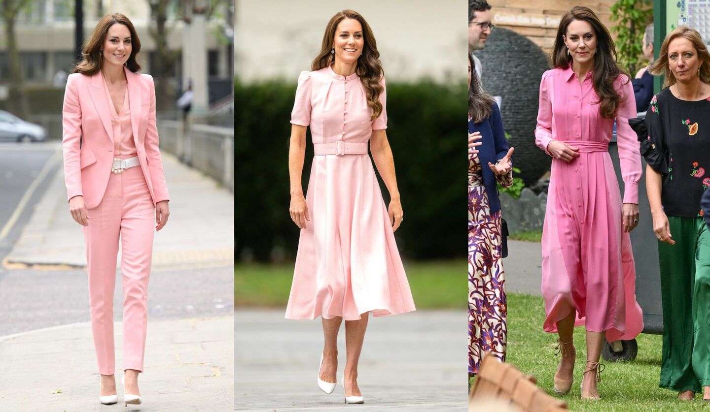 「キャサリン皇太子妃」の美しさを祝福する桜ピンクの装い3選