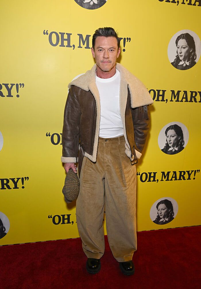 2025年12月18日、ロンドンのトラファルガー劇場で上演されたミュージカル『Oh, Mary！』初日公演。