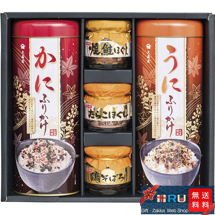 「ふりかけ・瓶詰バラエティギフト」(海苔の大森屋)
