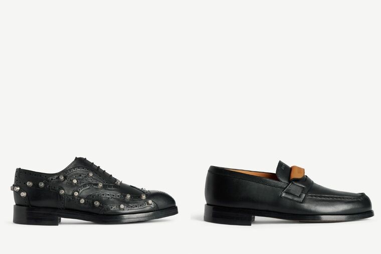 バレンシアガ×J.M.WESTONのコラボレーションシューズが登場