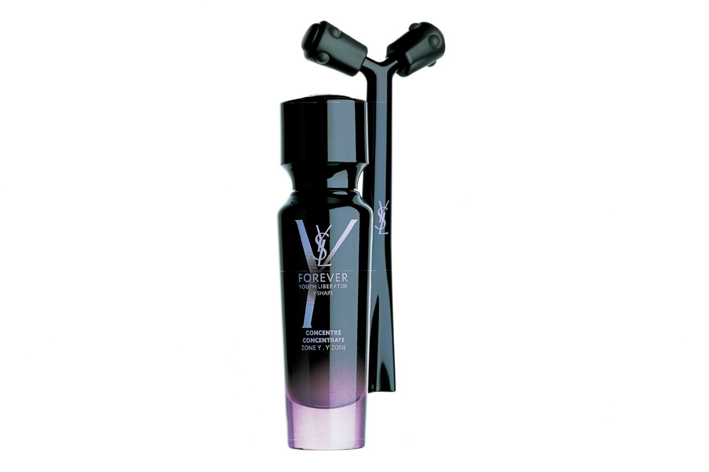 イヴ・サンローラン・ボーテ フォーエバー リブレイター YセラムN 30ml ¥13,500・Yマッサージツール ¥6,000(限定発売)