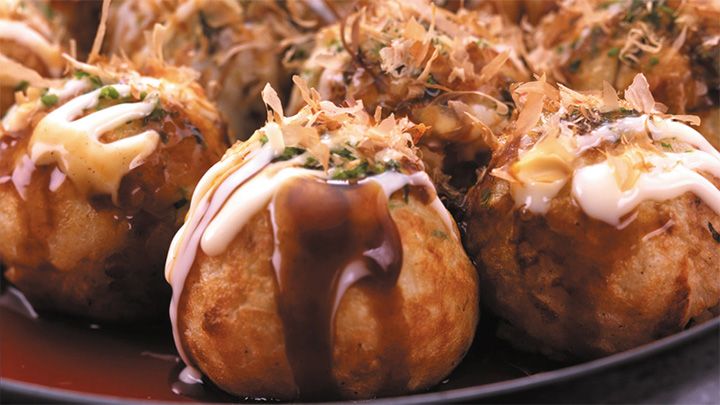 「たこ家道頓堀くくる」のたこ焼き