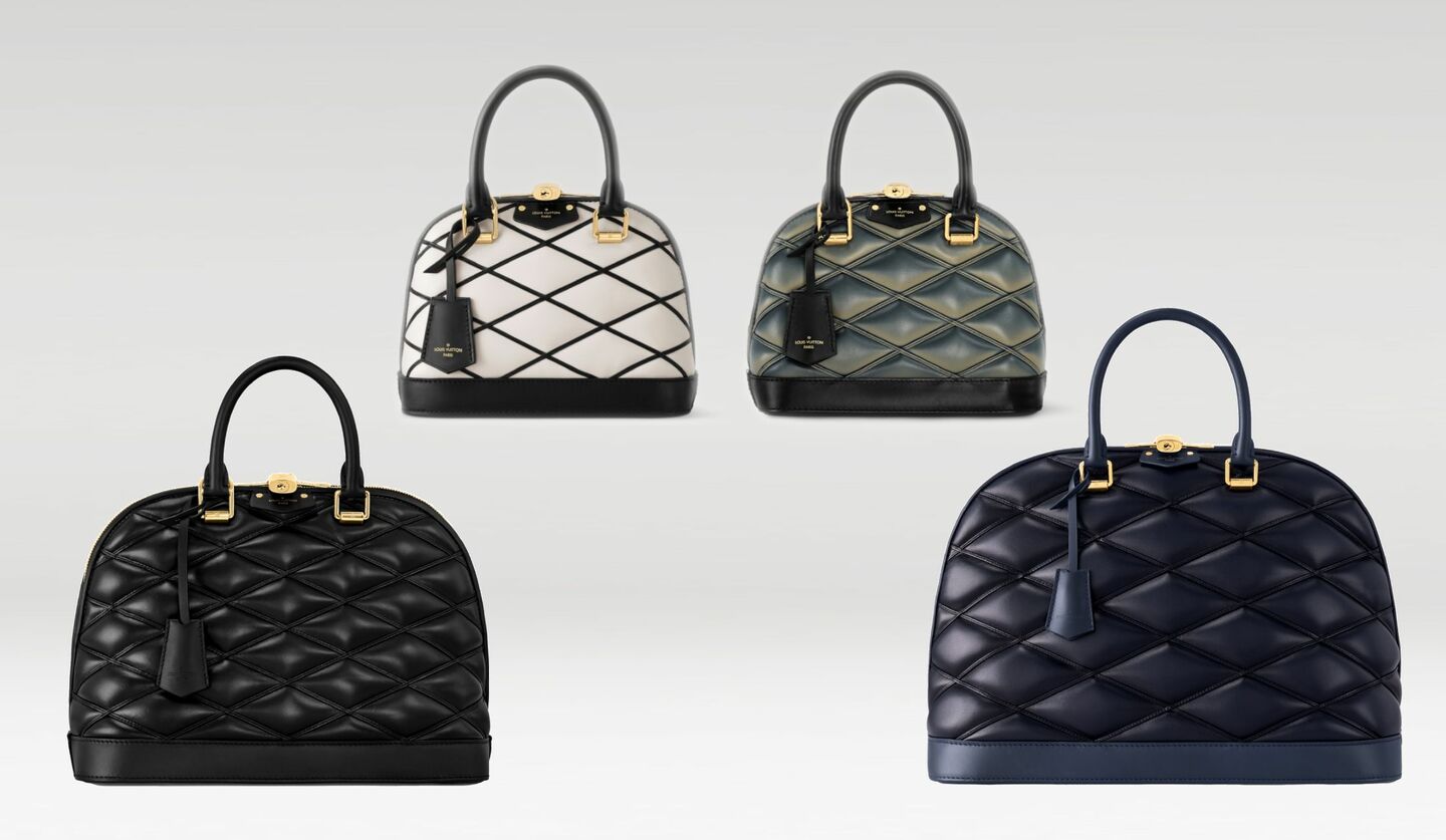 値上がりLOUIS VUITTON ヴィトン アルマ ハンドバッグ ダミエ ブランド鞄 ブラウン系 ハンドバッグ