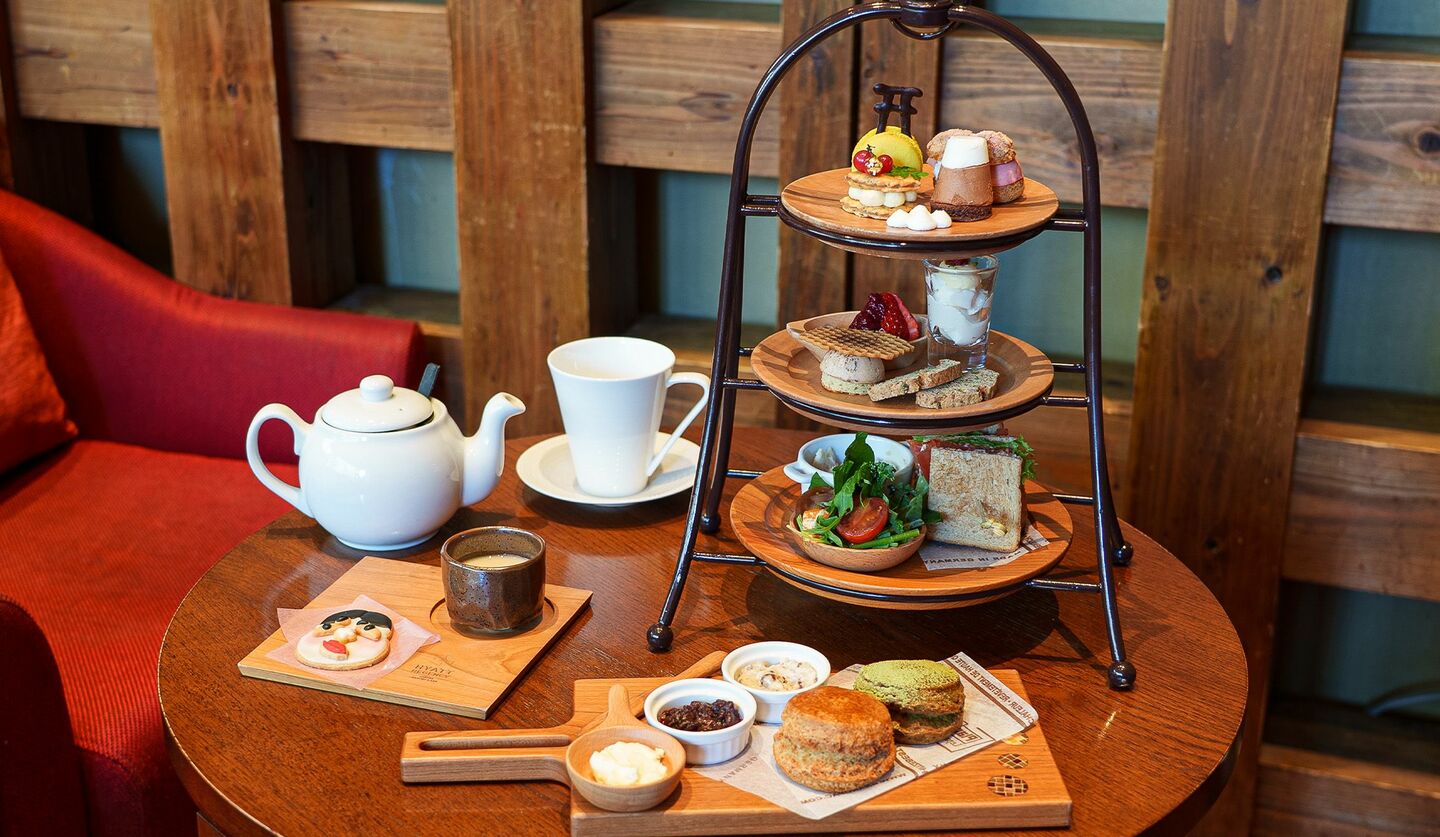 「ハイアット リージェンシー 箱根 リゾート＆スパ」の「開運招福アフタヌーンティー」