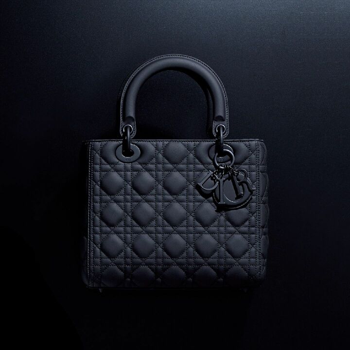 バッグ『レディ ディオール』［縦20×横24×マチ11cm、ストラップ付き］￥500,000（クリスチャン ディオール〈ディオール〉）　[Precious2019年4月号123ページ] 