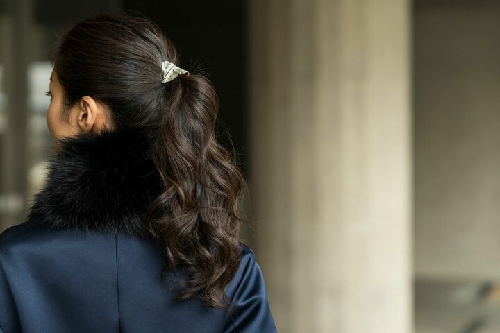 ヘアアクセサリー¥23,000(ストローラーPR/プリュイ)