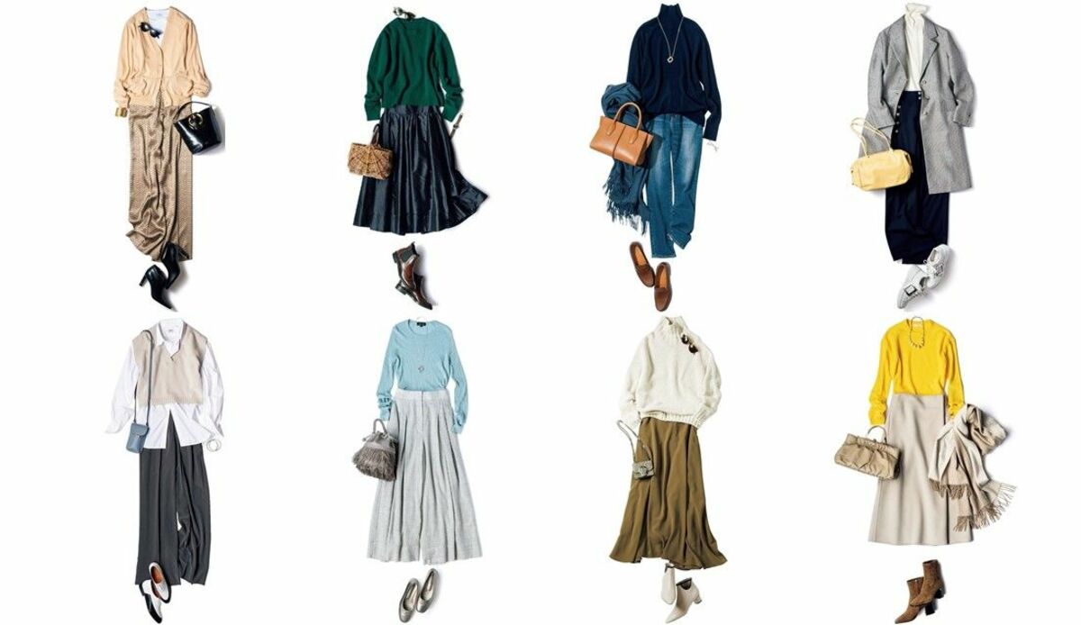 ebure ◇ トスカーナウールチェック ギャザースカート（O 