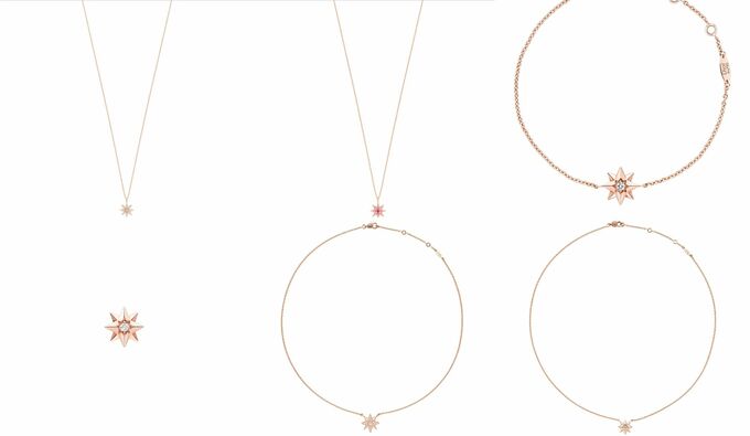 【幸運のシンボルスターが魅力★】Etoile des Vents ネックレス 高級感ある可愛さ♪【Dior】《Etoile des Vents》ネックレス