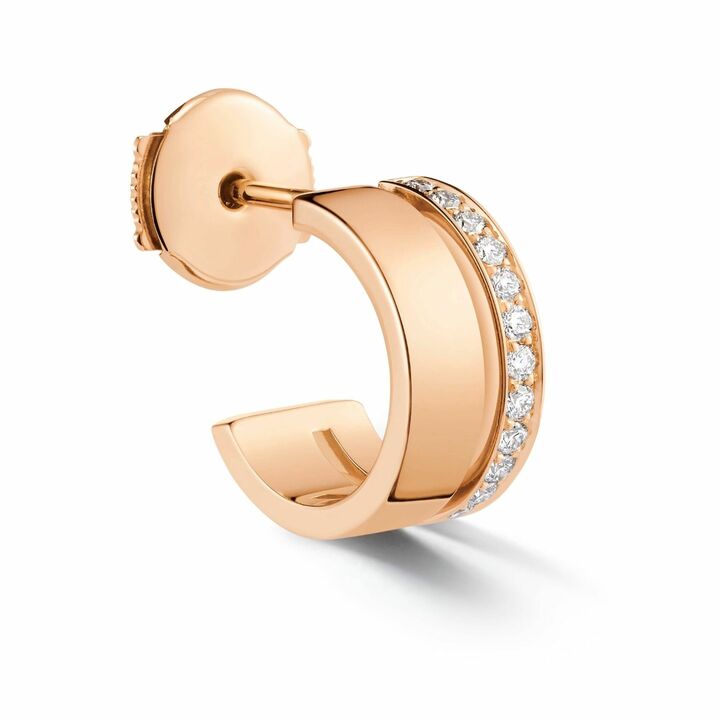 ピアス「Berbere ピアス ピンクゴールド」￥371,800【素材：ダイヤモンド×ピンクゴールド】