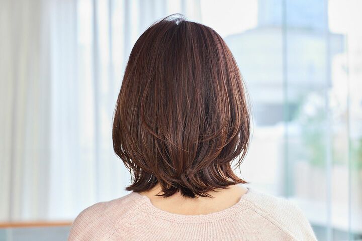 40代　髪型_3,ボブ_3