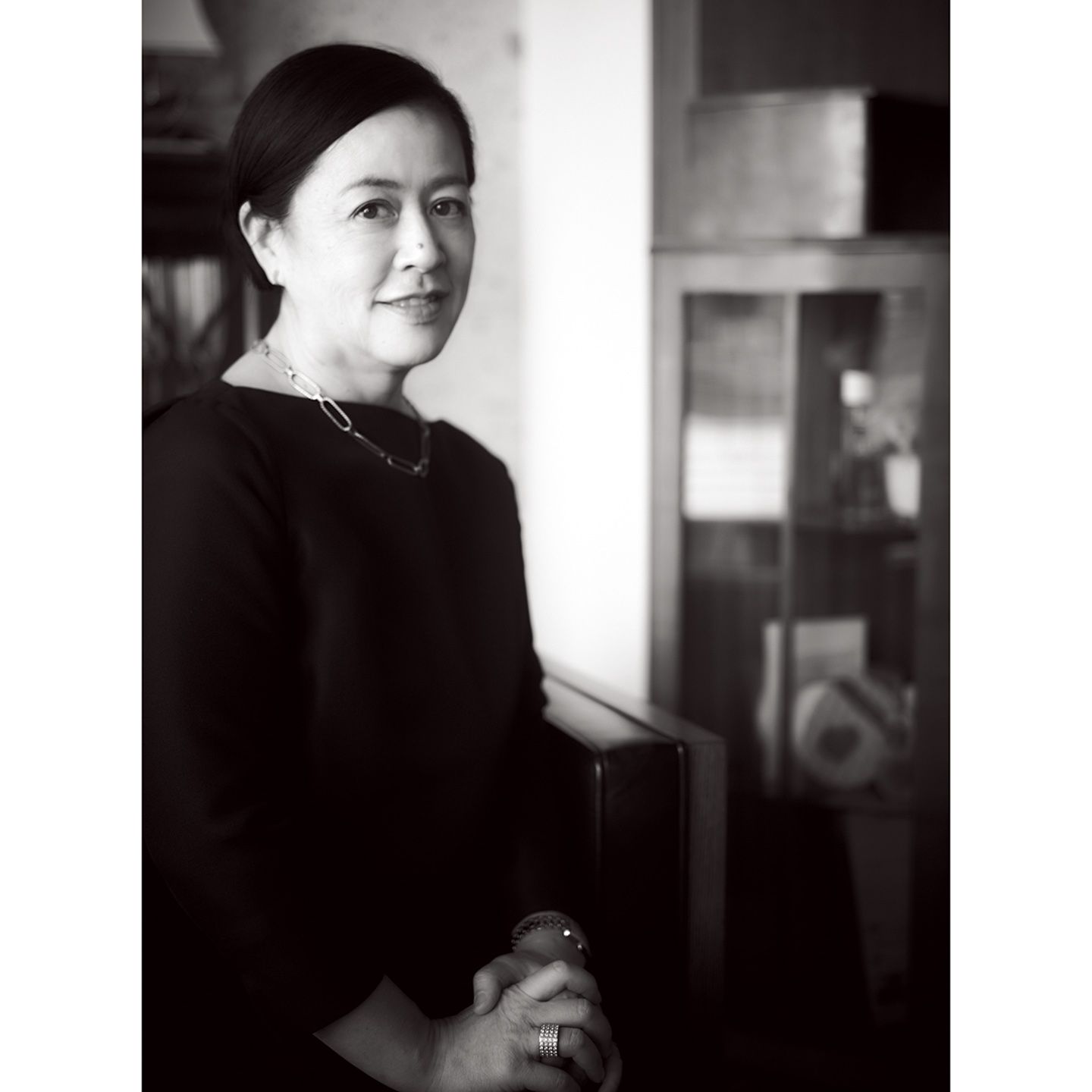 「消費される服はもういらない。15年前、そんな思いで始めました」と中村三加子さん