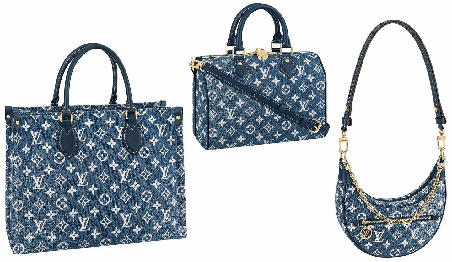 LOUIS VUITTON デニム　バッグ