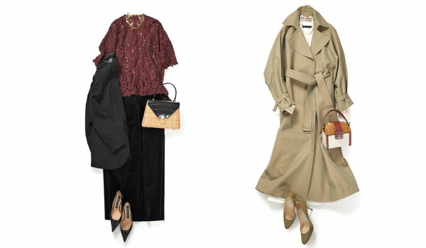 人気スタイリスト直伝！冬に映えるカゴバッグ術２選