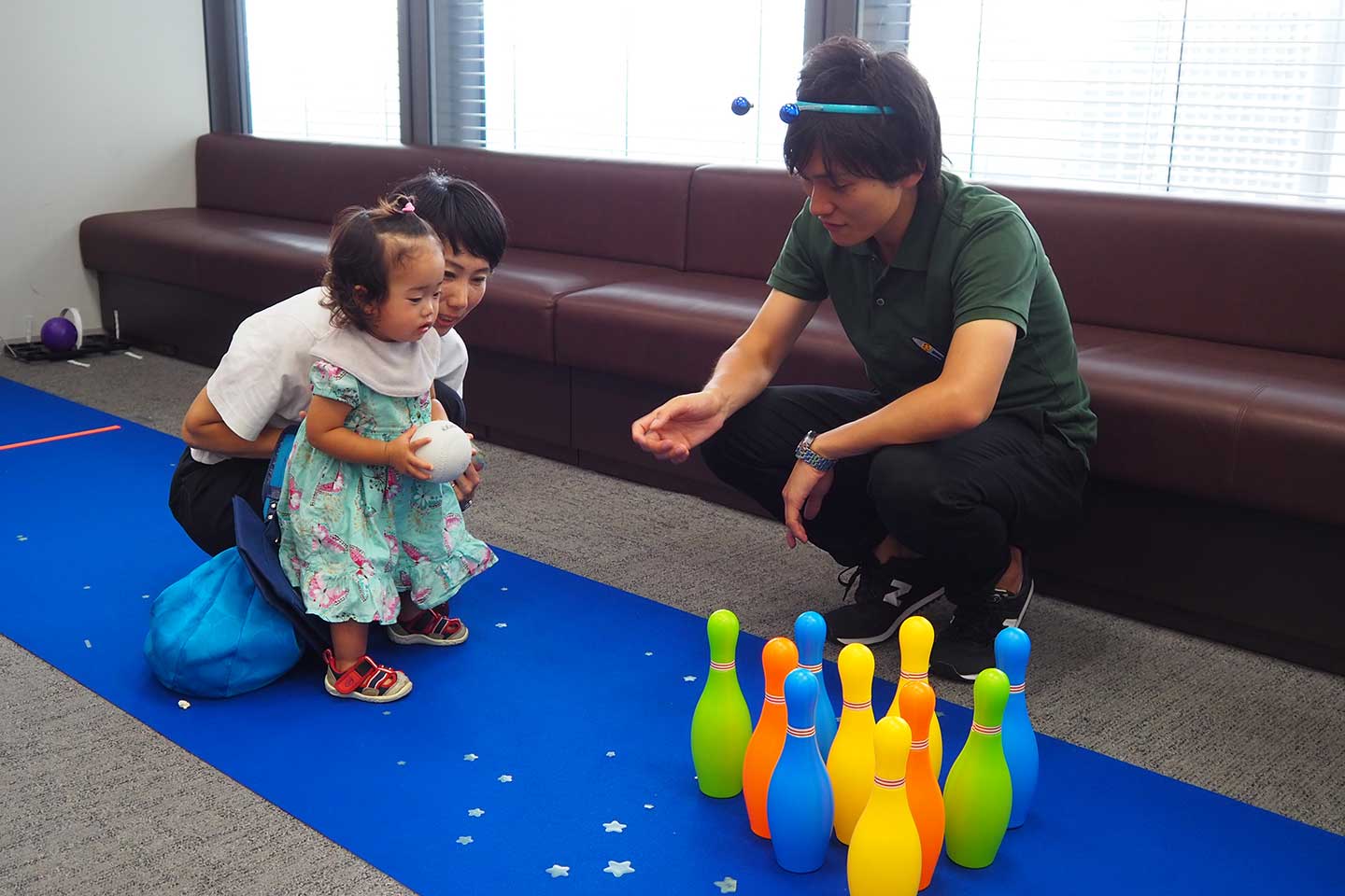 小さい子でも楽しめる、さまざまなコンテンツが用意されています。