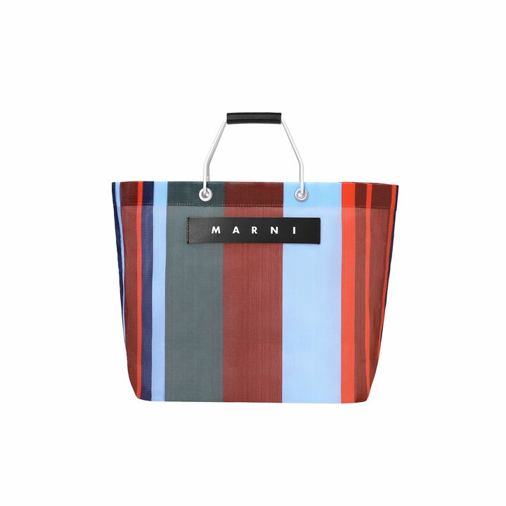 バッグ「ストライプバッグ」¥18,000(税抜)