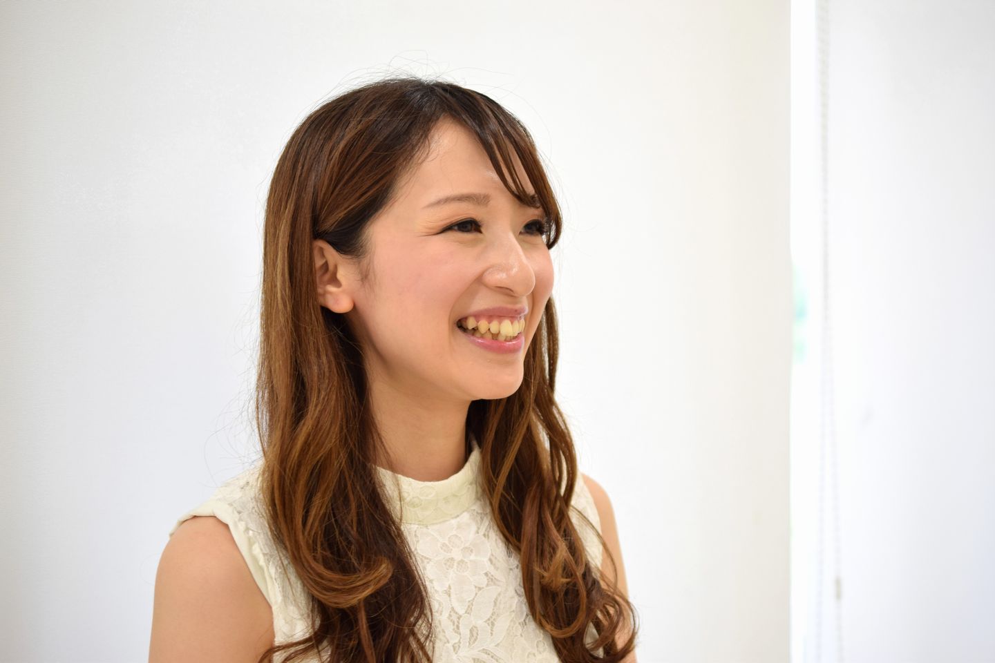 アイコンタクトと笑顔がコミュニケーションの肝