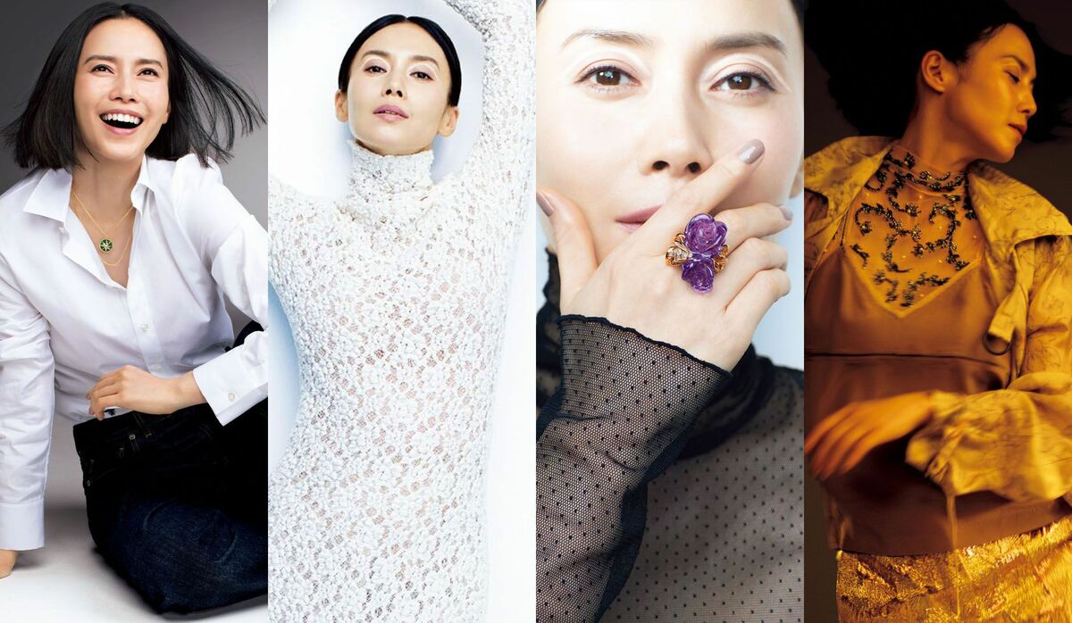 俳優・中谷美紀さんの美しさに迫るスタイリング＆インタビューを