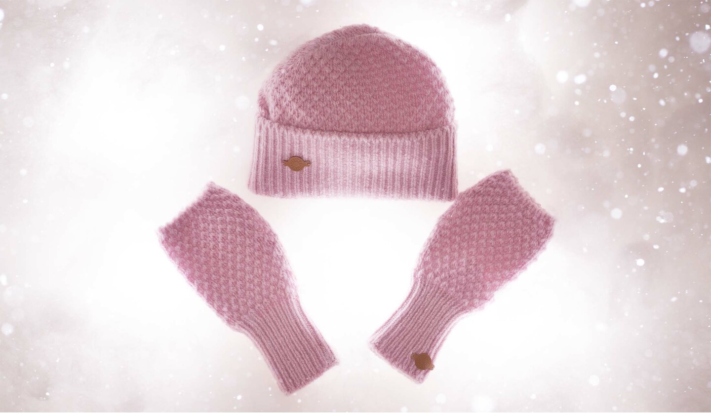 エルメス　ニット帽子　2023秋冬新作 エルメスのニットキャップ＆グローブ『ルー』で、冬スタイルにハッピー