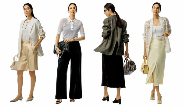 涼やかに大人のおしゃれ心を満たす「風が通り抜ける服」４選｜暑さにためらう朝も、前向きなおしゃれを後押しして