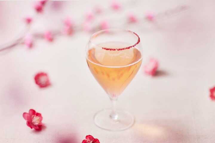 リゾナーレ熱海で提供される「梅ひらくアフタヌーンティー」