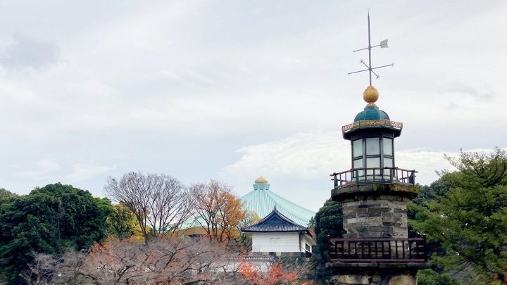 千代田区九段北にある北の丸公園と日本武道館