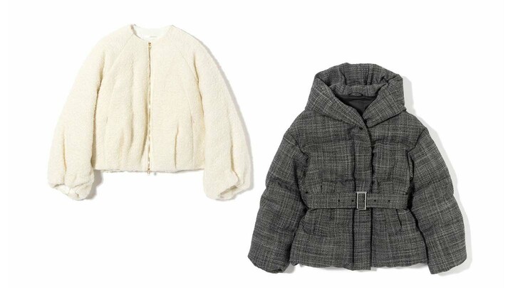 タトラスのダウンウエア2種