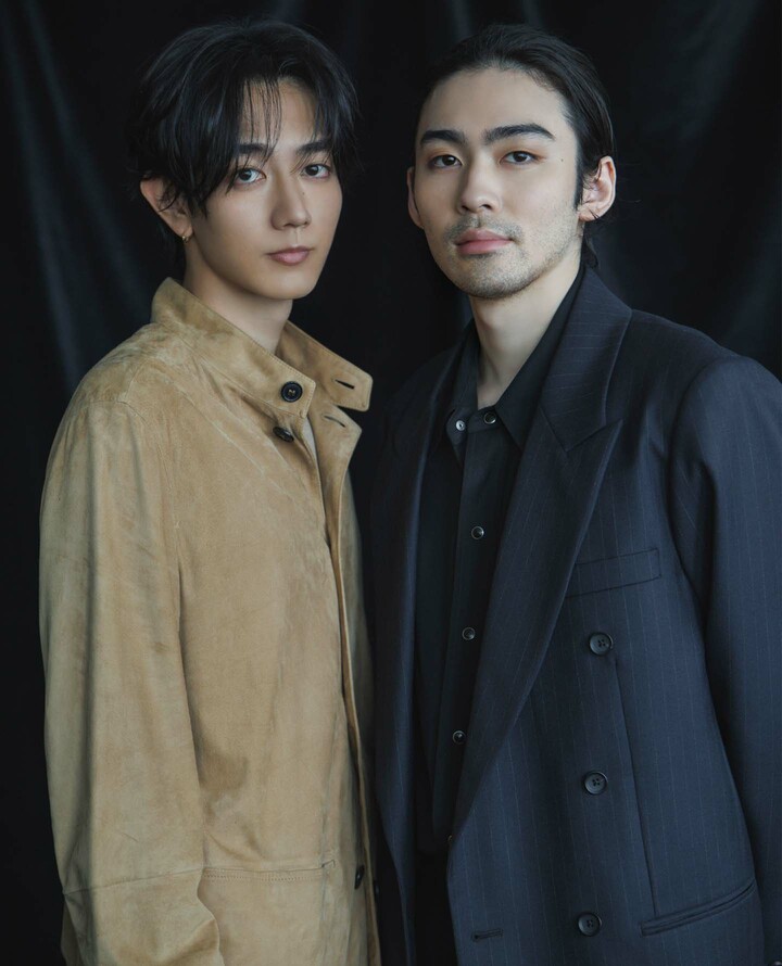 映画『本所の銕／密告』に出演された歌舞伎俳優の市川染五郎さんと俳優の駒木根葵汰さん