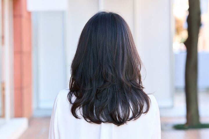 40代　髪型_3,ミディアムヘア_3