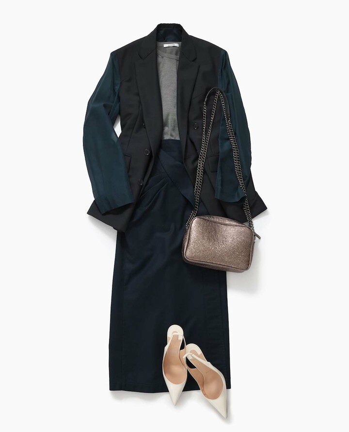 スタイリストの望月律子さんによるジャケットコーディーネート