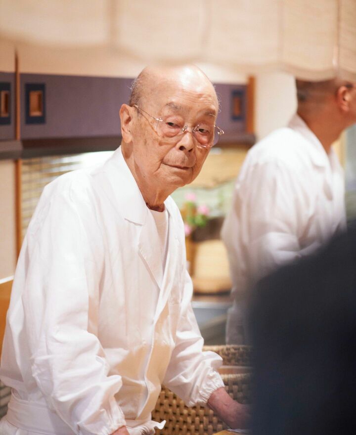 江戸前鮨「すきやばし次郎」元店主・小野二郎さん