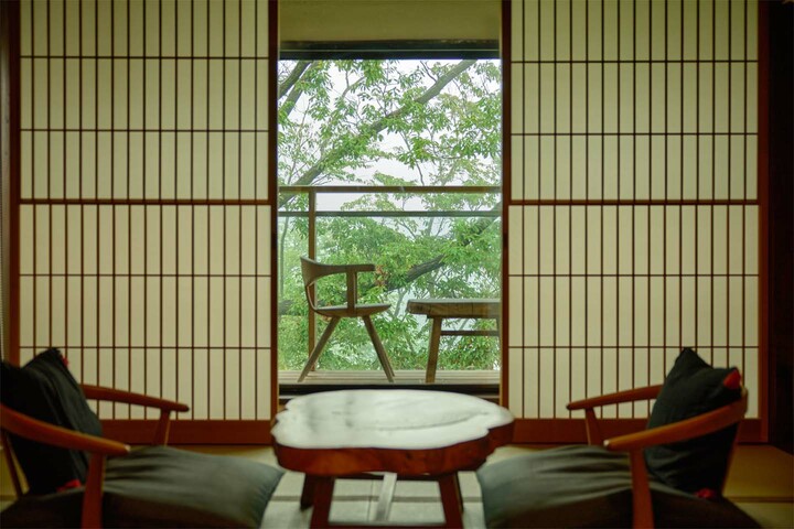 円かの杜の客室