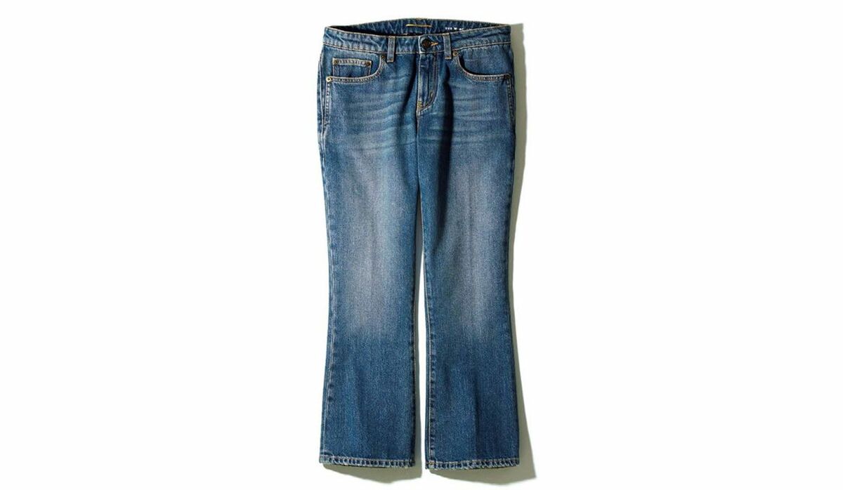 saint laurent paris 2018 w27 ブーツカットデニム saint laurent