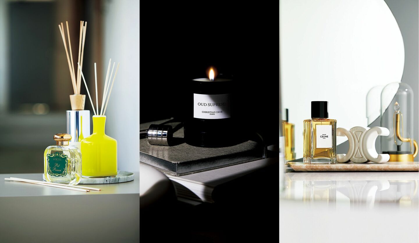 ホームフレグランス3つの写真