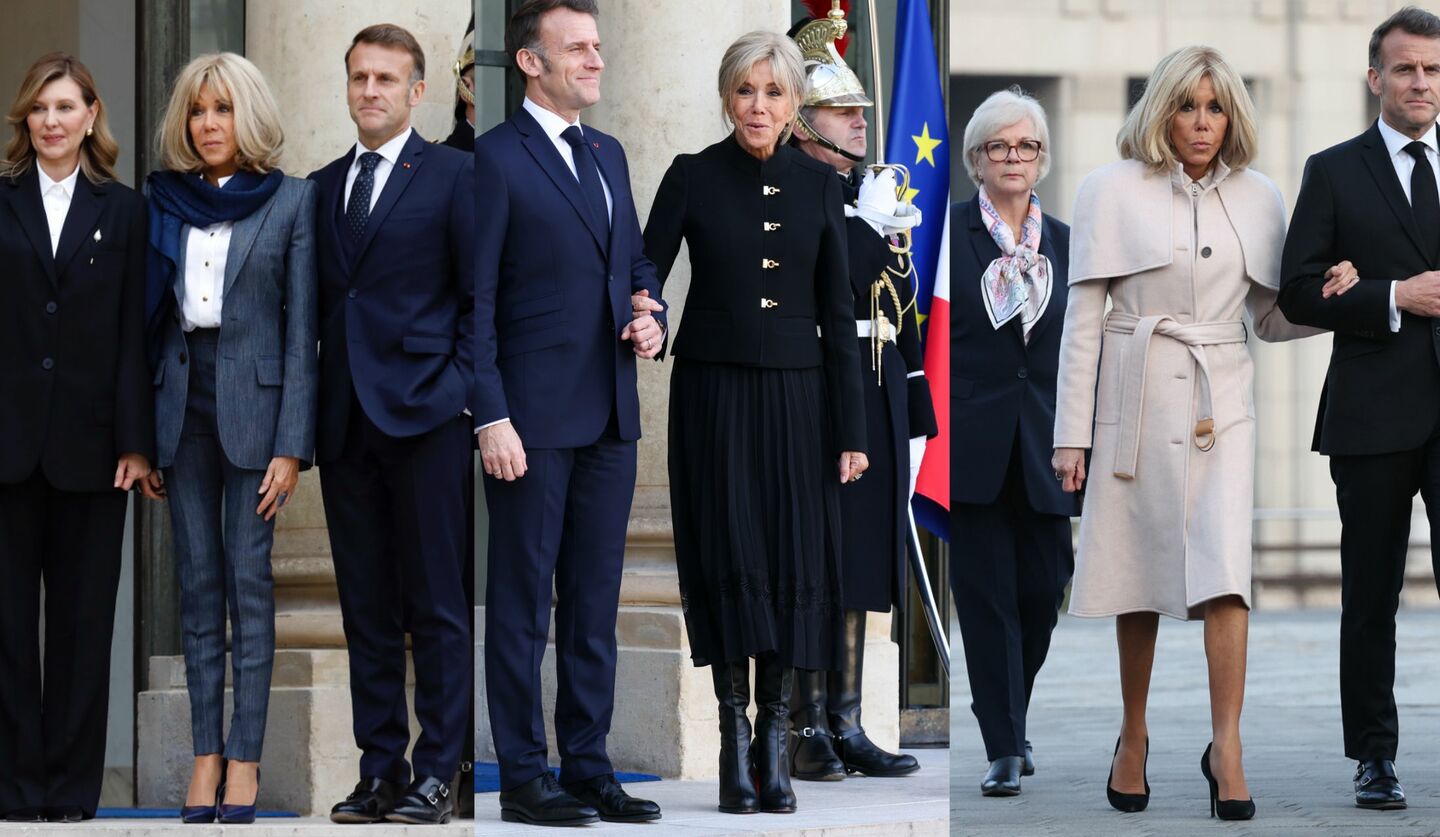 「ブリジット・マクロン」の公務コーデ3選