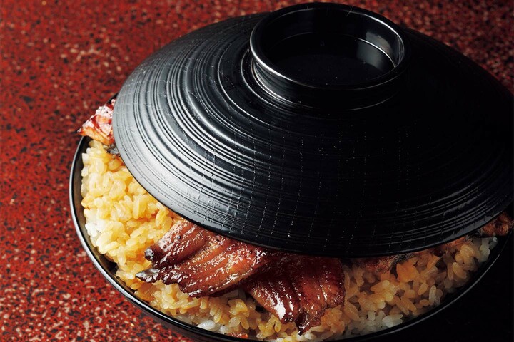 うなぎ 桜家の「丼棚二段入れ」