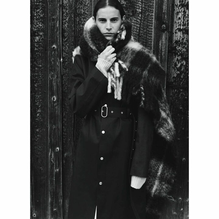 JIL SANDER+ FallWinter 2020 Collection p;@ by Tim Elkaim, St. Moritz, June 2020.