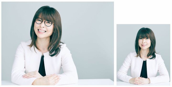 黒のメガネ「GMS-812」¥37,000（マスナガ1905）