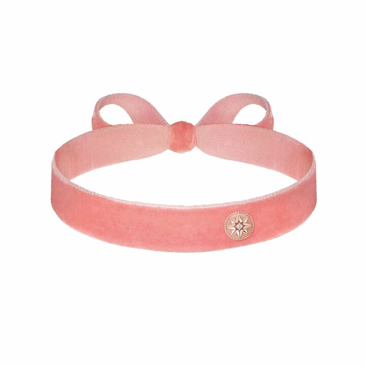 『ローズ デ ヴァン』シングルスタッズピアス［PG×ダイヤモンド×ピンクオパール、直径12mm］¥220,000