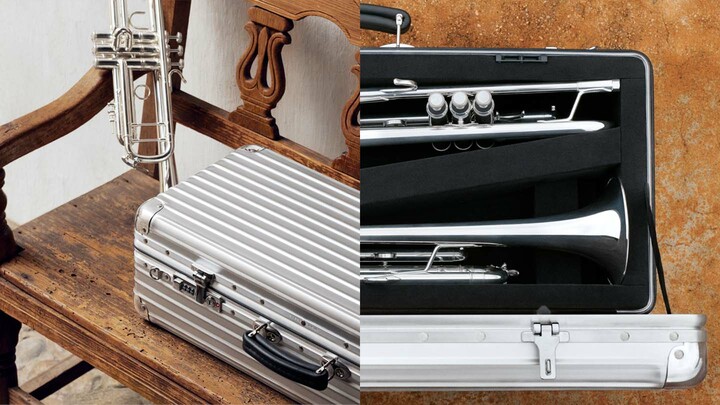 2025年3月6日(木)に発売される「RIMOWA × GEWA トランペットケース」