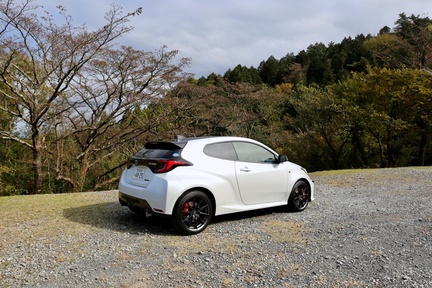 RZハイパフォーマンスのタイヤは専用のはいグリップタイプでホイールも専用の鍛造と凝りまくる。