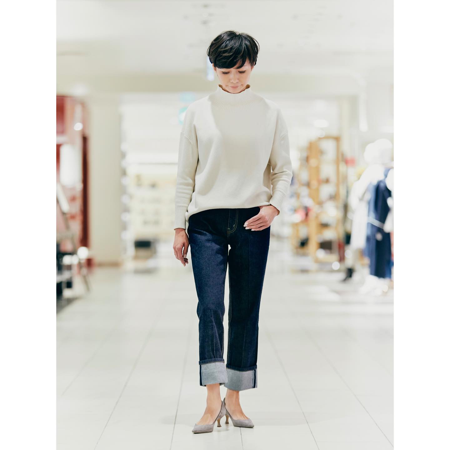 SERGE de bleu(サージ)のデニムパンツ¥25,000(税抜)