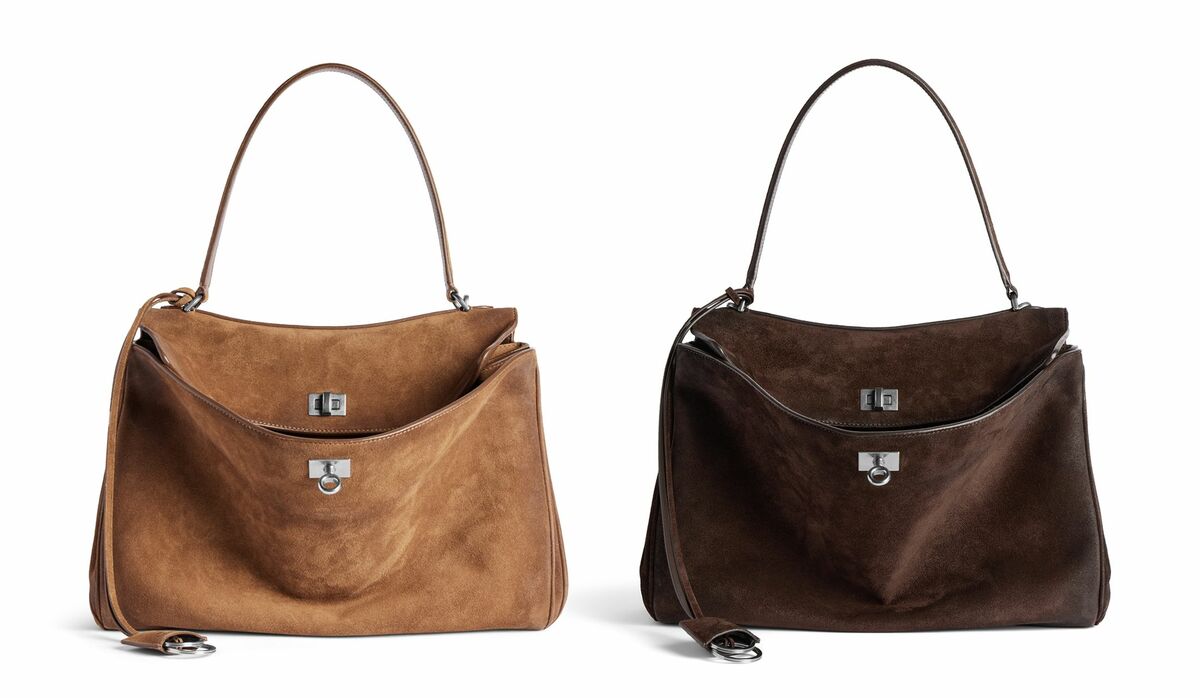 BALENCIAGA バレンシアガ エディターズバッグ スエードバッグ 定番