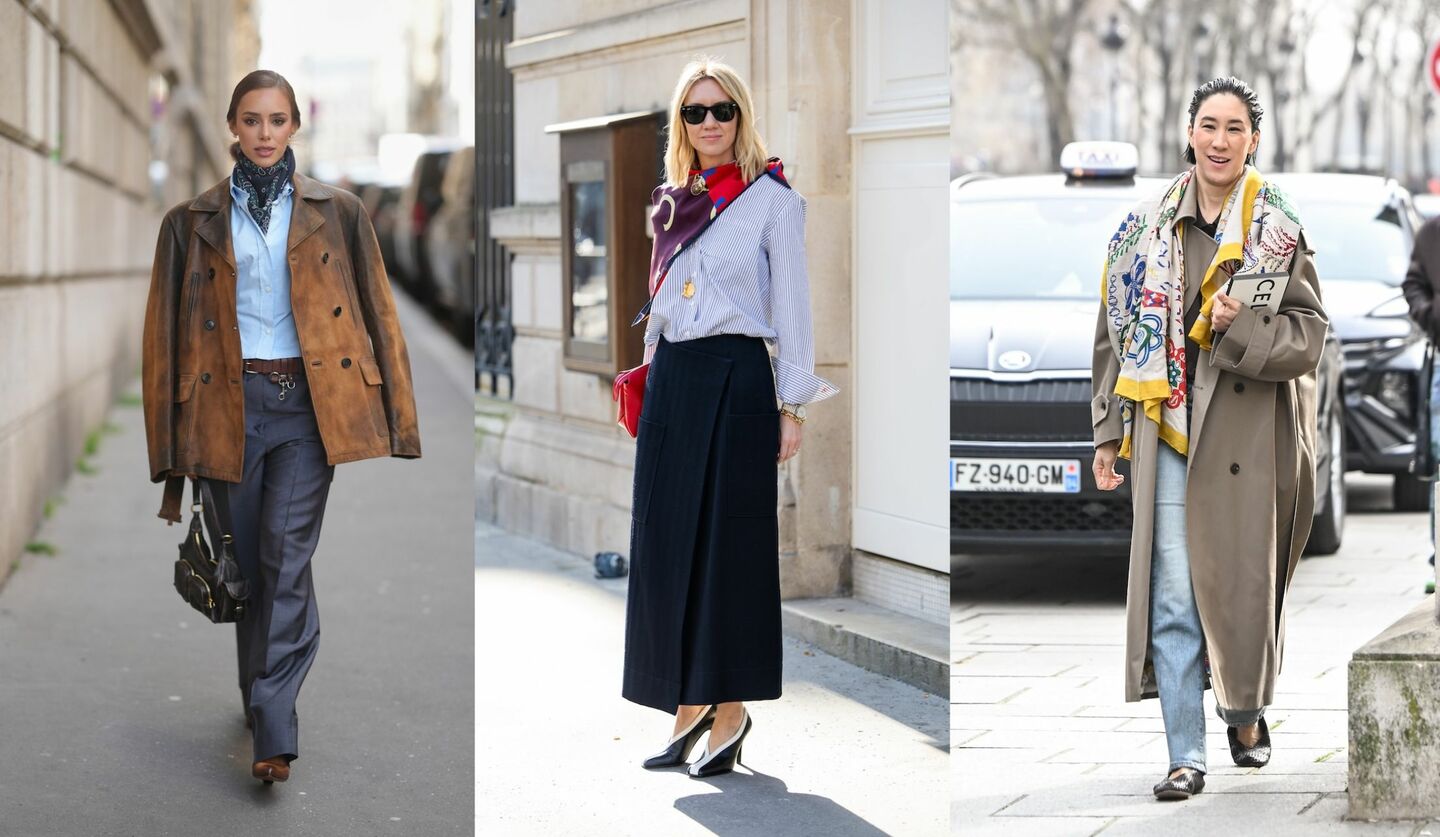 「スカーフ」の美しいあしらい方3選