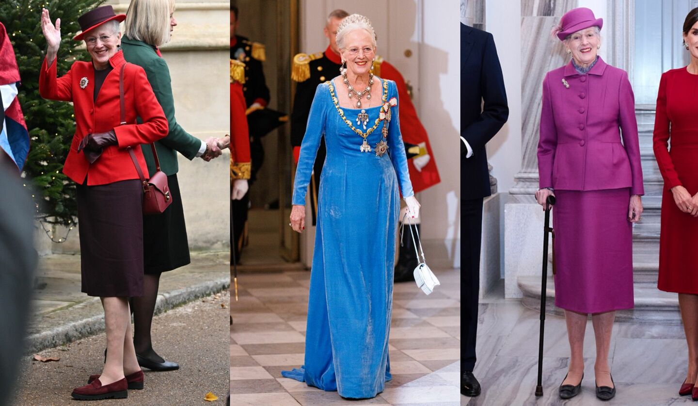 「デンマーク女王マルグレーテ2世」美カラーの装い3選