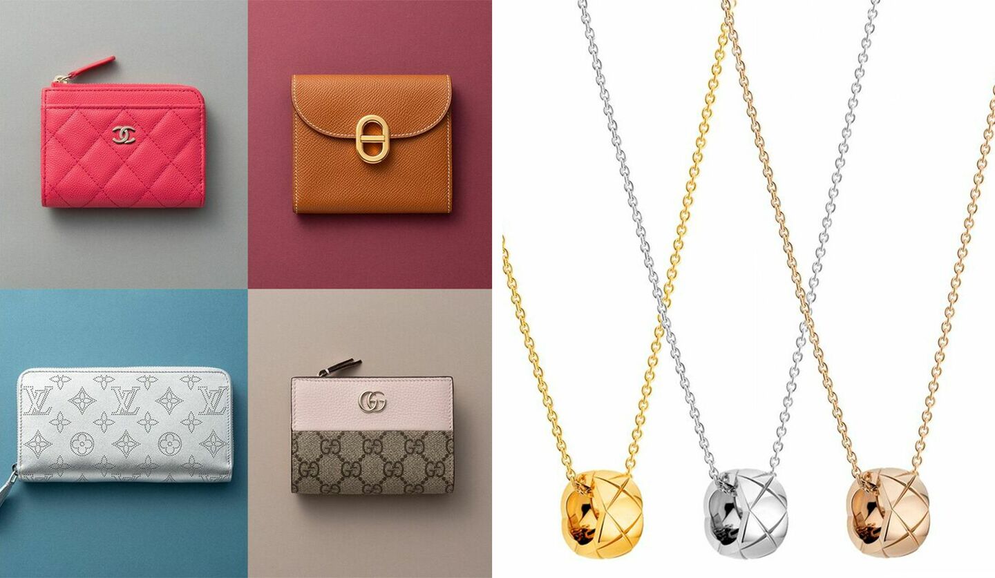ラグジュアリーブランドの新作財布や、「シャネル」の新作ジュエリー