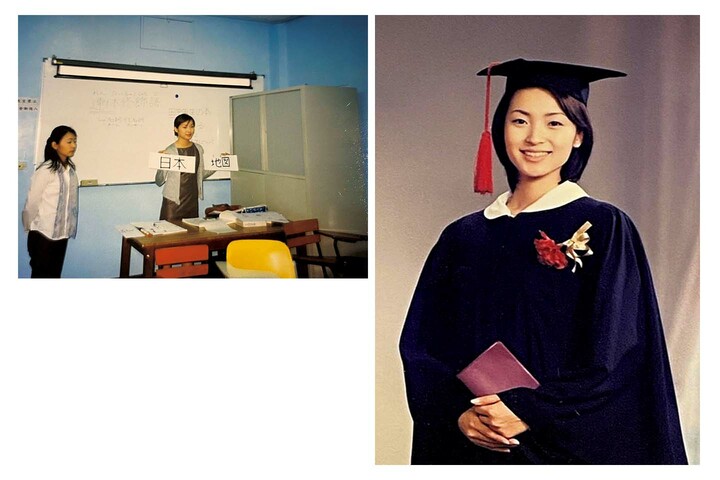 キャスターの大江麻理子さんのヒストリー写真